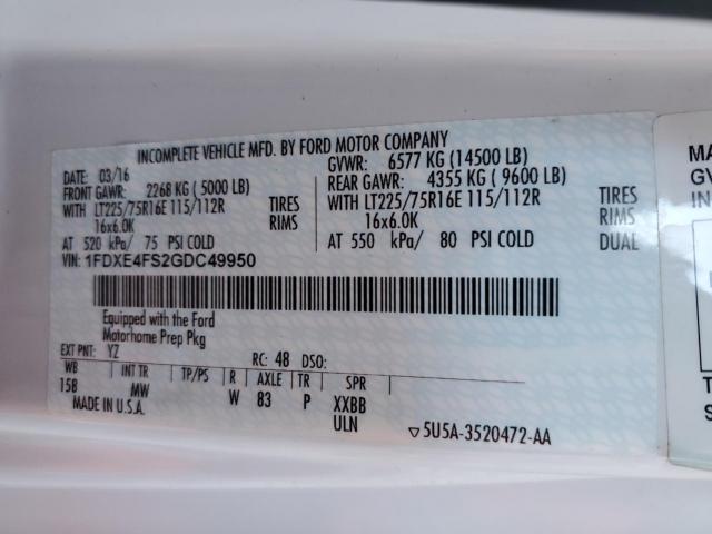 Ford Econoline E450 Super Duty Cutaway Van Image 10