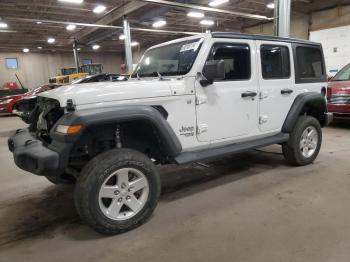  Salvage Jeep Wrangler