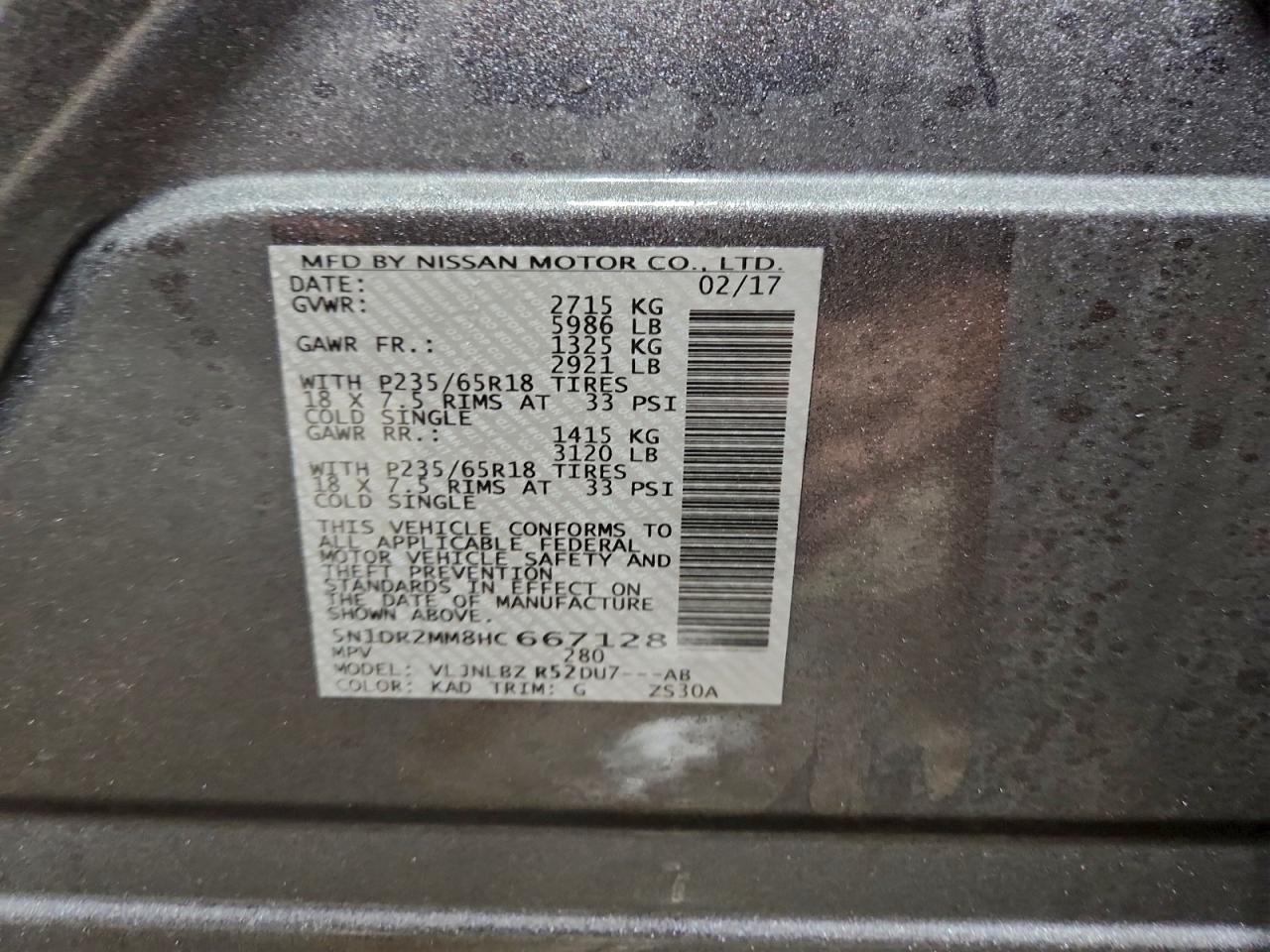 Nissan Pathfinder S Image 11