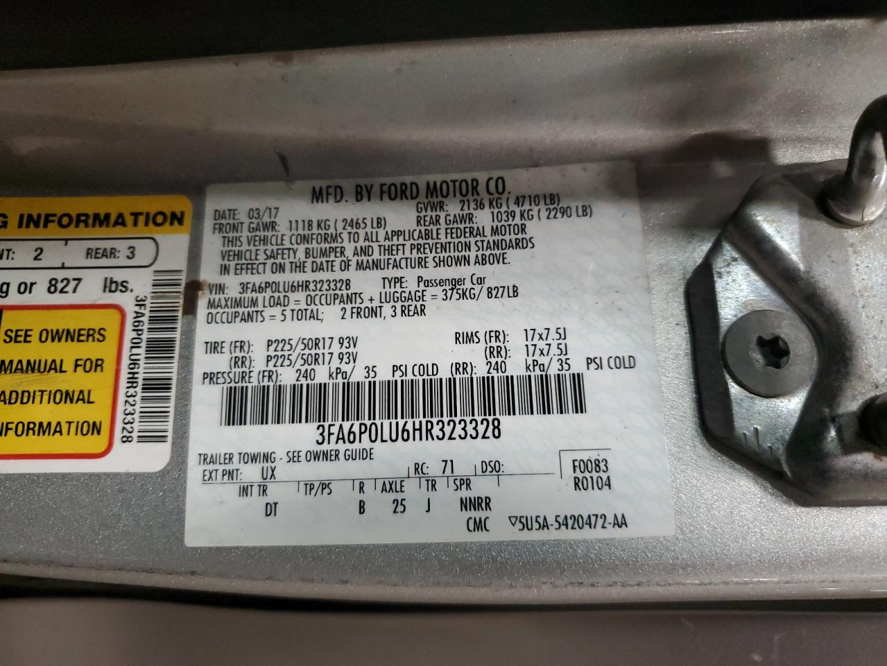 Ford Fusion Se Hybrid Image 10