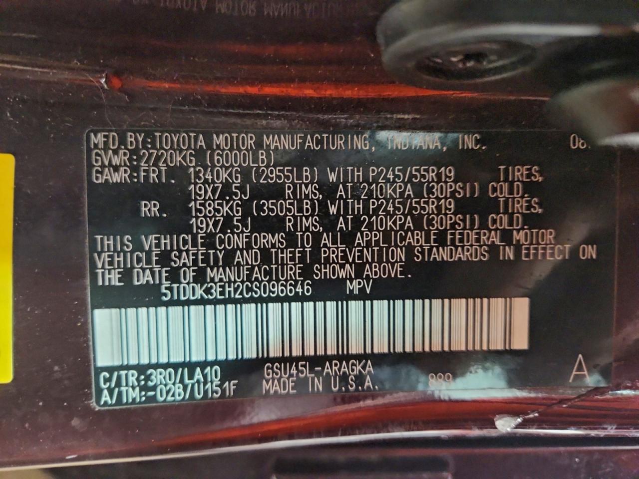 Toyota Highlander Limited Image 13