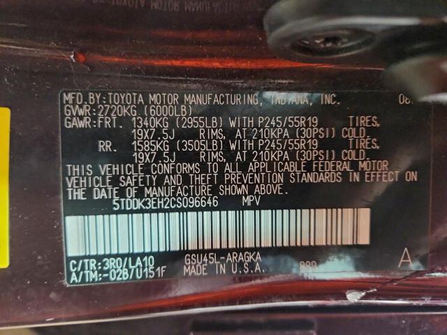 Toyota Highlander Limited Image 13