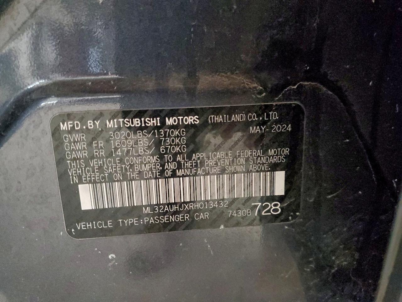 Mitsubishi Mirage Es Image 11